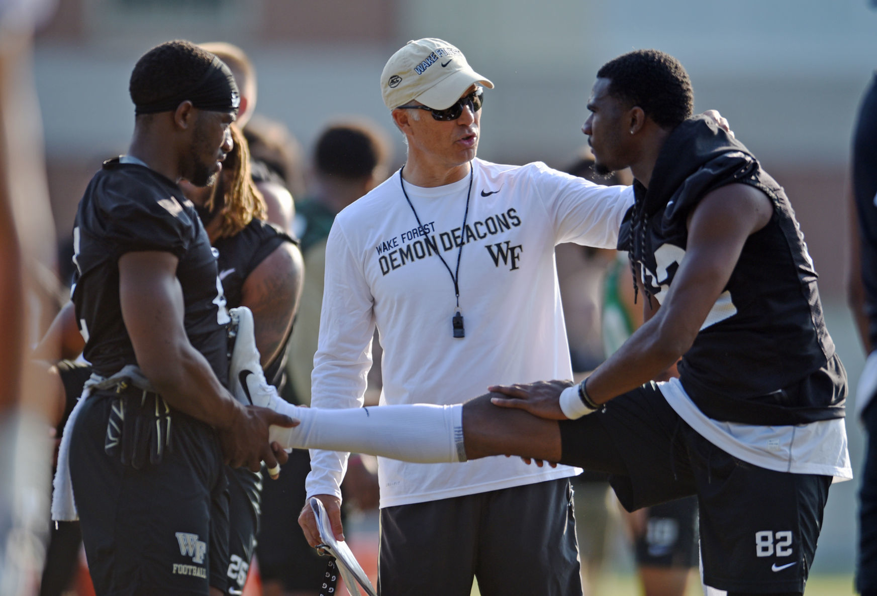 Wake Forest First Day of Football Practice